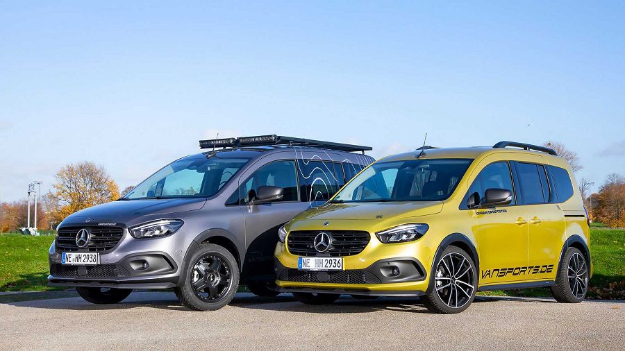 Vansports為Mercedes-Benz Citan　準備了面向都會與越野環境的改裝套組