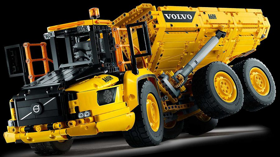 Lego Technic最新成員！2,193片積木組成的「Volvo A60H Articulated Hauler」