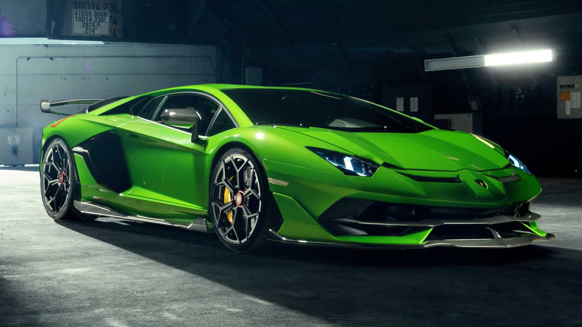 感謝novitec的努力，lamborghini Aventador Svj又甩了一些重量