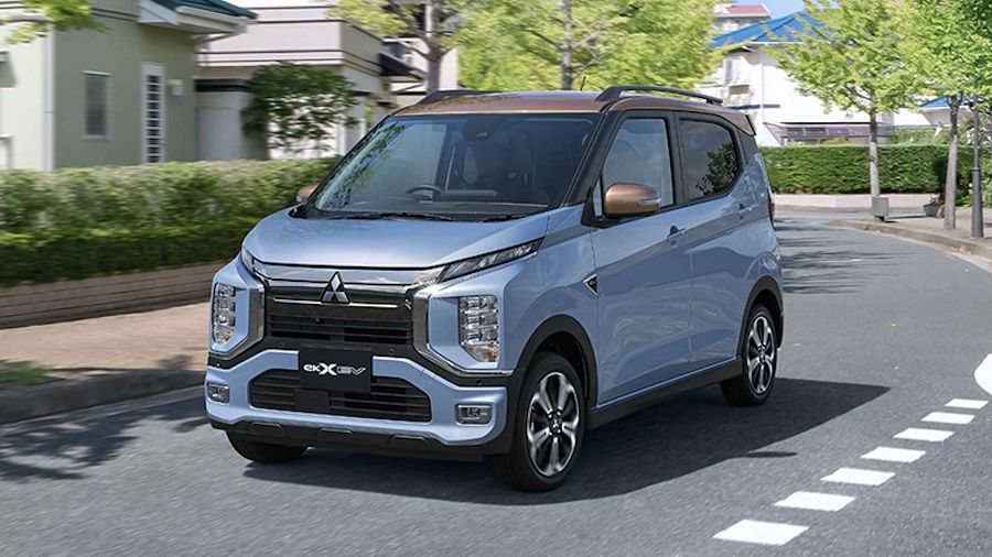 Mitsubishi eK X EV 簡直像是卡通版本的 Outlander 嘛!