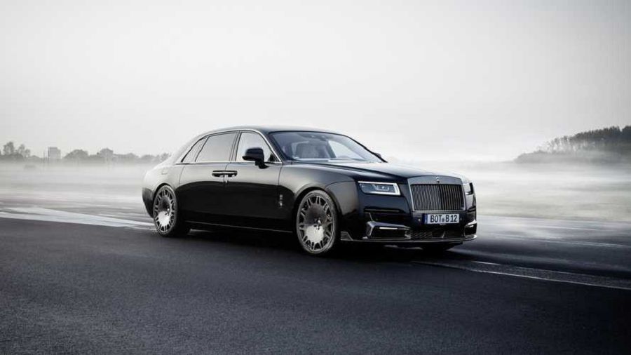 Rolls-Royce Ghost 獲得 Brabus 特別打造的碳纖維套組與動力升級配件