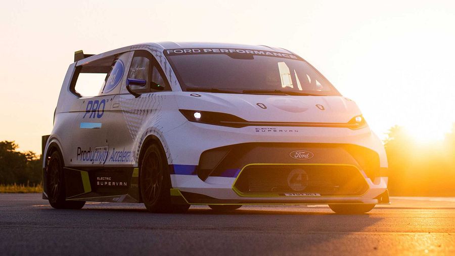 純電的Ford SuperVan可能比多數的超級跑車都來得快喔