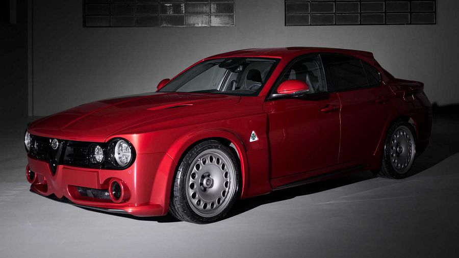 義大利車體廠賦予 Alfa Romeo Giulia Quadrifoglio 新的復古外觀造型