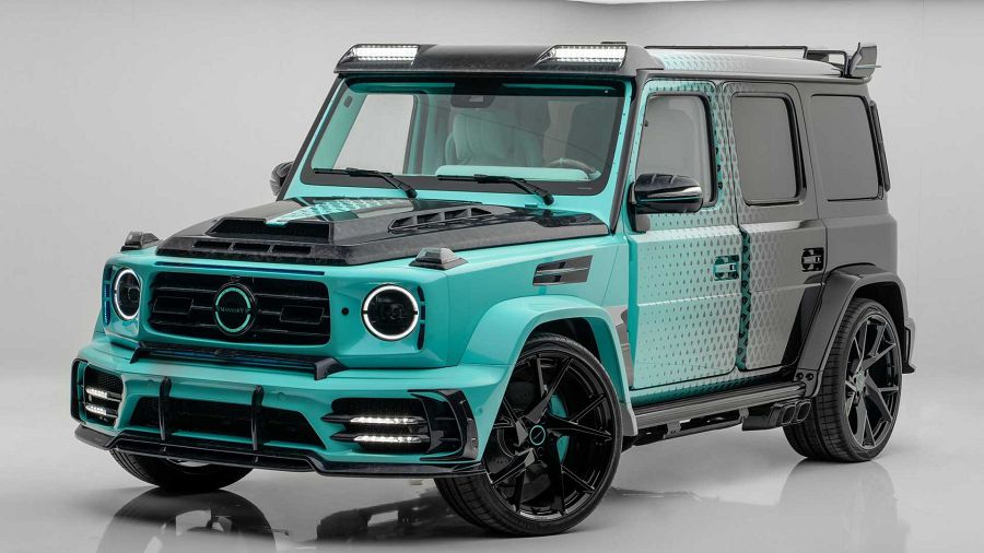 全球唯一配色超獨特的Mansory　改─Mercedes-AMG G63