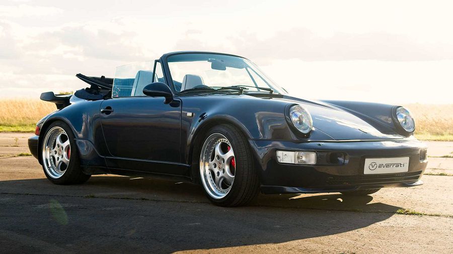 Everrati帶來電動版本的964世代　Porsche 911 Cabriolet