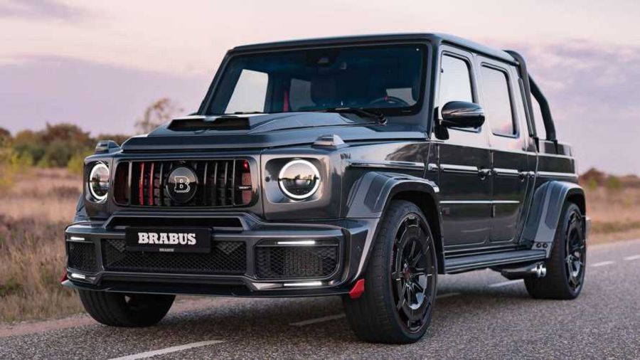 只有 10 輛的超稀有 Brabus Mercedes-AMG G63 暴力貨卡！