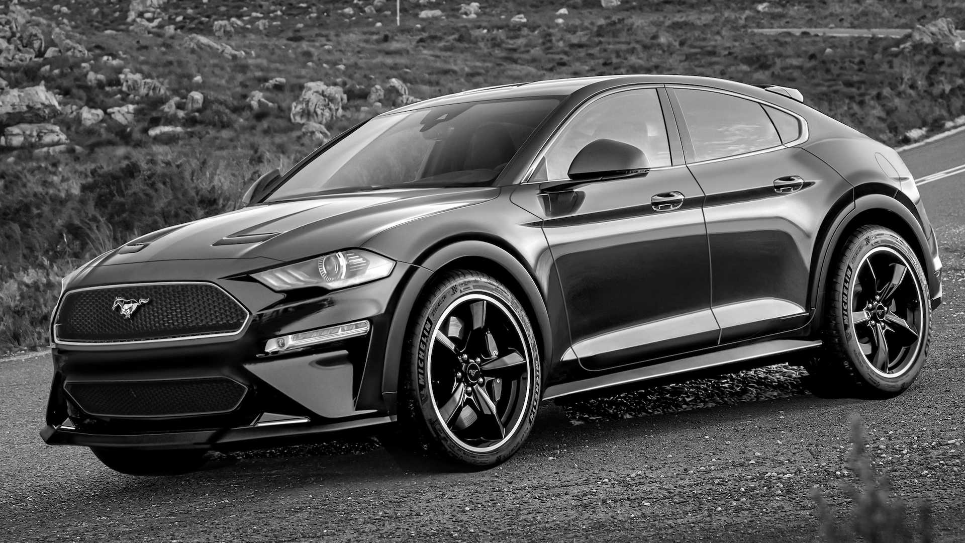 Ford Mustang衍生出的電動suv發表在即！有機會能帥成這樣嗎？
