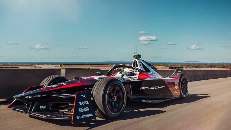 更強的動力與更輕的車重讓車迷更期待　Porsche 99X Gen3 Formula E賽車