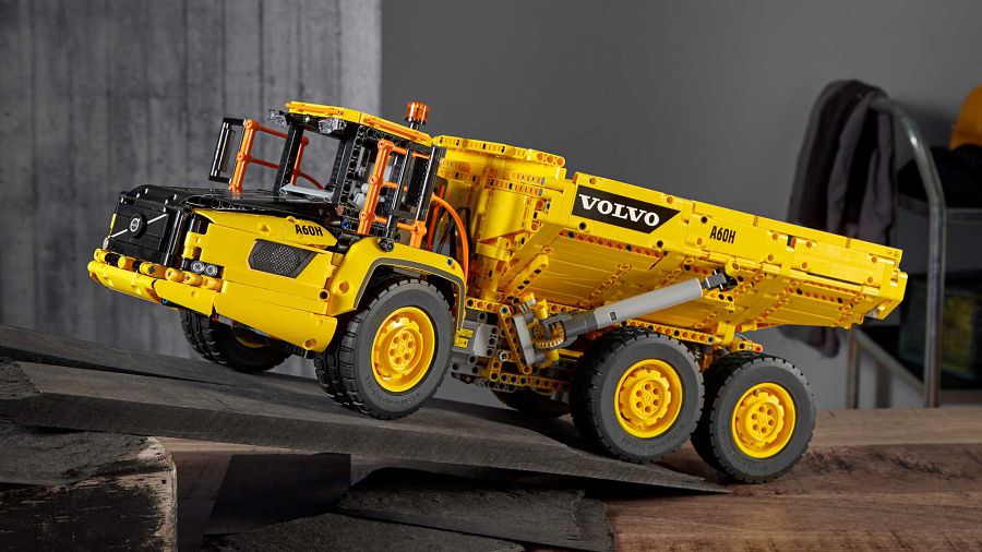 Lego Technic最新成員！2,193片積木組成的「Volvo A60H Articulated Hauler」