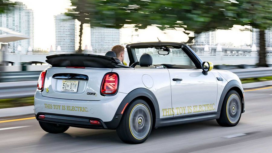 Mini Cooper SE Convertible概念車登場　體現未來電動車想像