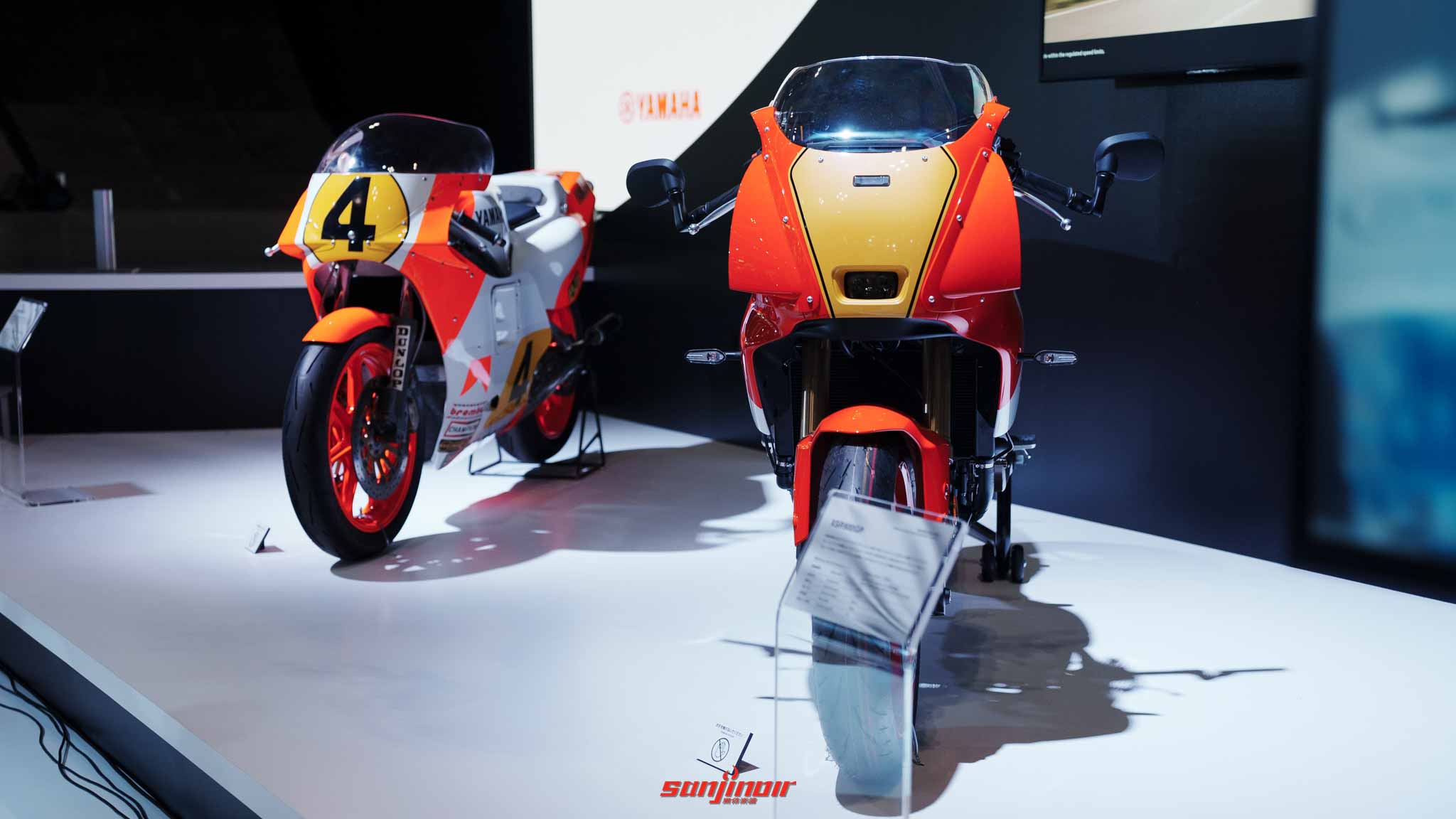 2023 Japan Mobility Show日本移動展現場：科技暴走的Yamaha不只有復古仿賽XSR900GP、更有能騎也能一起走回家的MOTOROiD2！
