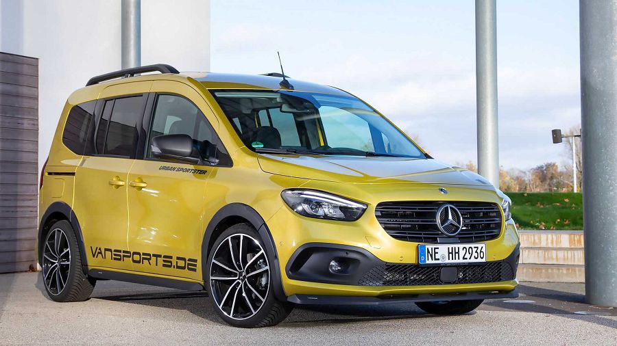 Vansports為Mercedes-Benz Citan　準備了面向都會與越野環境的改裝套組