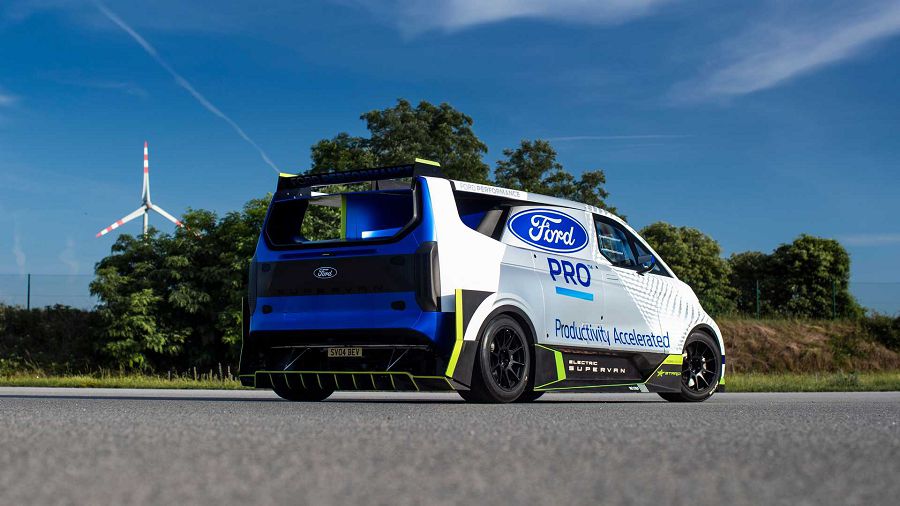 純電的Ford SuperVan　可能比多數超級跑車來得快