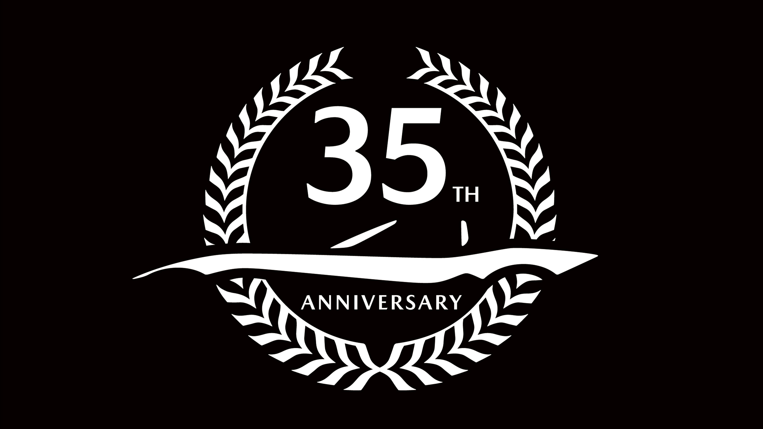 35th Logo W