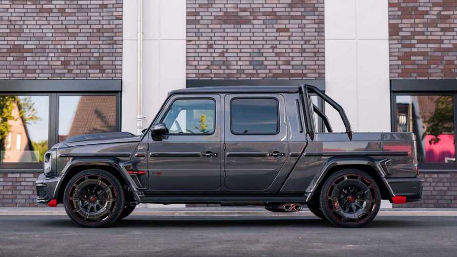 只有 10 輛的超稀有 Brabus Mercedes-AMG G63 暴力貨卡！