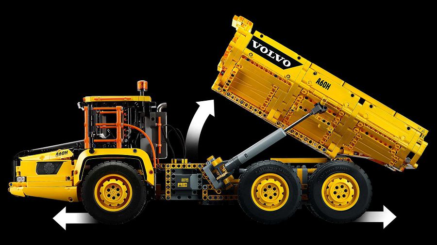 Lego Technic最新成員！2,193片積木組成的「Volvo A60H Articulated Hauler」