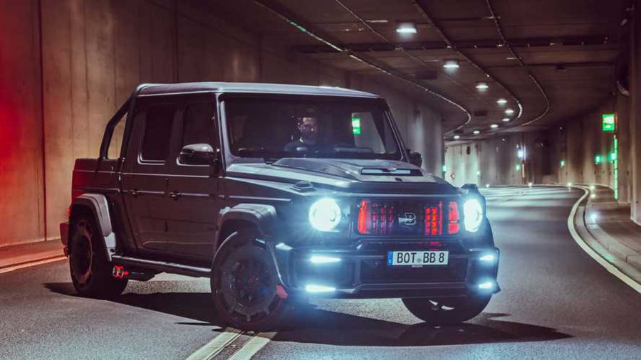 只有 10 輛的超稀有 Brabus Mercedes-AMG G63 暴力貨卡！