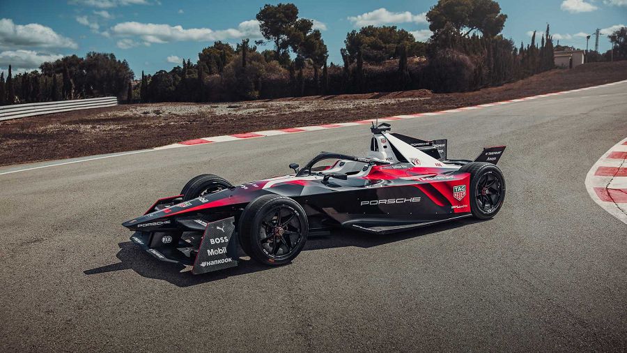 更強的動力與更輕的車重讓車迷更期待　Porsche 99X Gen3 Formula E賽車