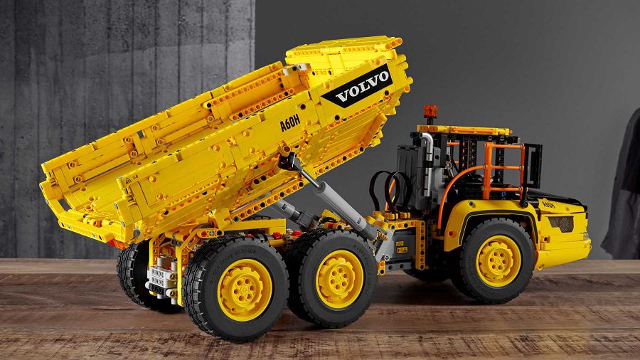 Lego Technic最新成員！2,193片積木組成的「Volvo A60H Articulated Hauler」