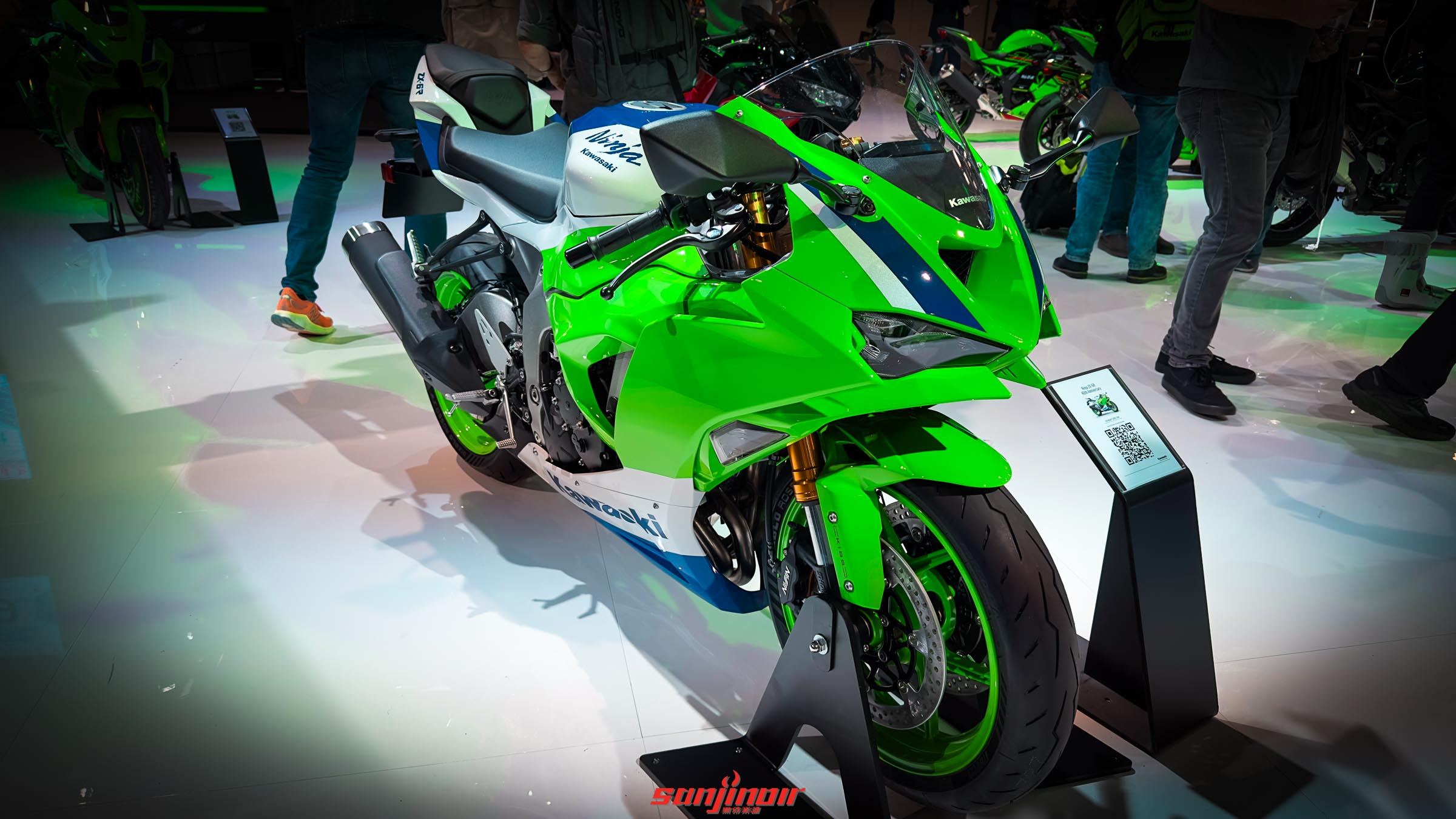 2023米蘭車展現場：Kawasaki也被耽誤了？Ninja ZX-6R 40週年紀念版、全新Nina 500/Z500等車款接連亮相！