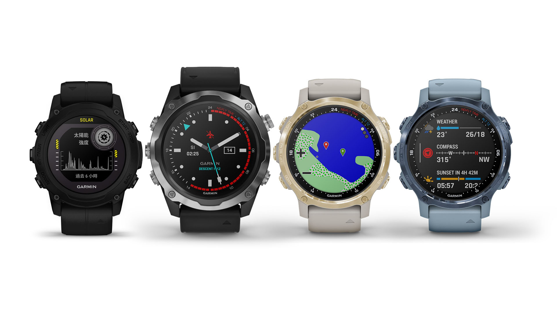 Garmin Descent系列潛水電腦錶將作為2023 Garmin垂直藍洞比賽官方賽事用錶，成為頂尖選手及戒護團隊的安全後盾。(2)