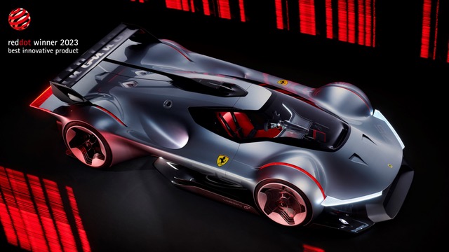 Red Dot Best Innovative Product Ferrari Vision Gran Turismo