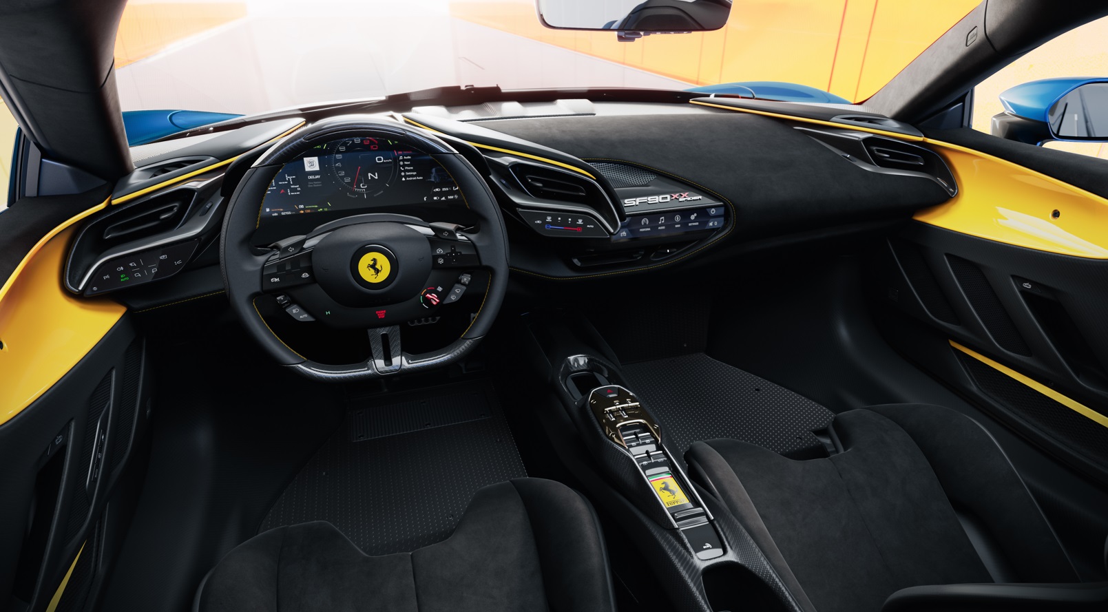 Sf90 Xx Spider Interior2