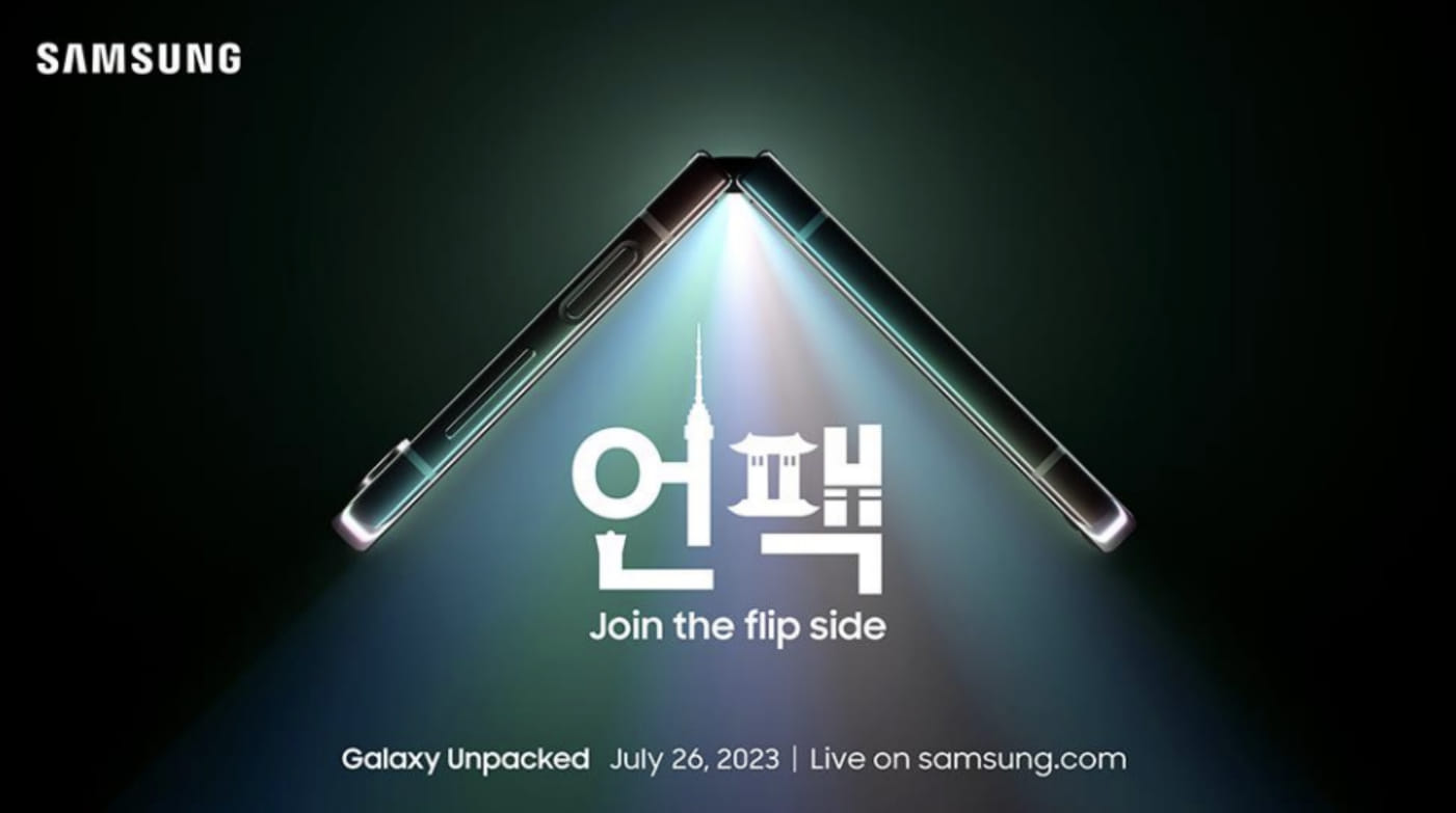 不用熬夜了！三星 Galaxy Z Fold5 / Z Flip5 將於 7/6 晚上 7 點正式登場