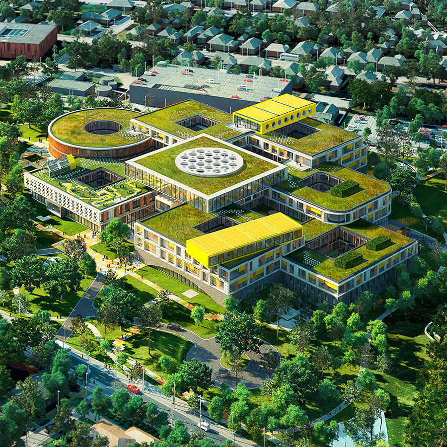 丹麥LEGO 總部全新落成 ,全新的LEGO CAMPUS Style激發無限想像~