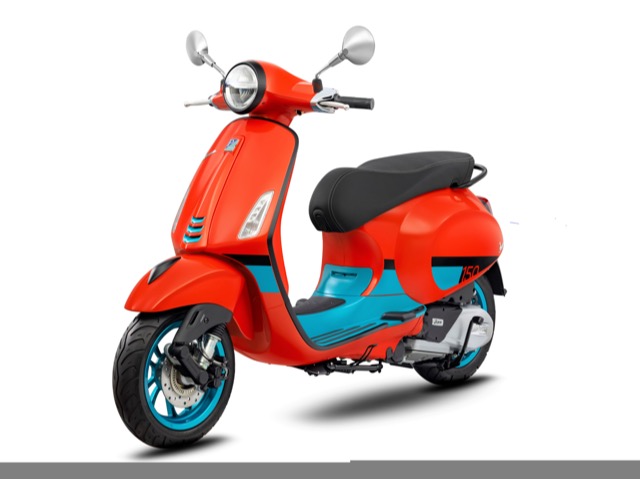 Vespa Primave Ra S.e. 幻彩特仕版－ Orange Tramo Nto霓虹橘」(1)