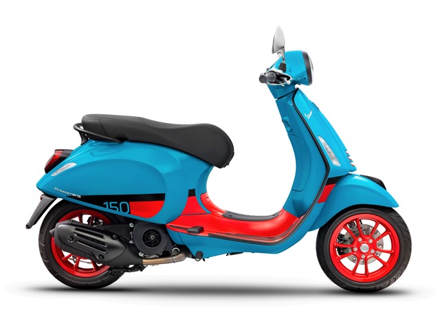 Vespa Primavera S.e. 幻彩特仕 Blue Auda Ce孔雀藍」(3)