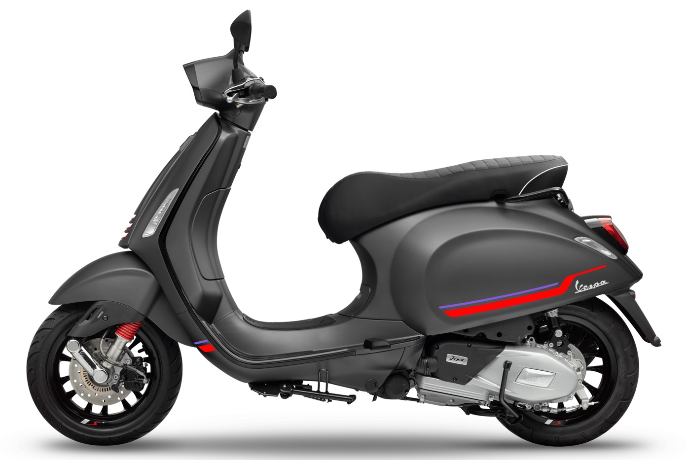 Vespa Sprint S 150 I Get Abs「鈦鐵消光灰」(2)
