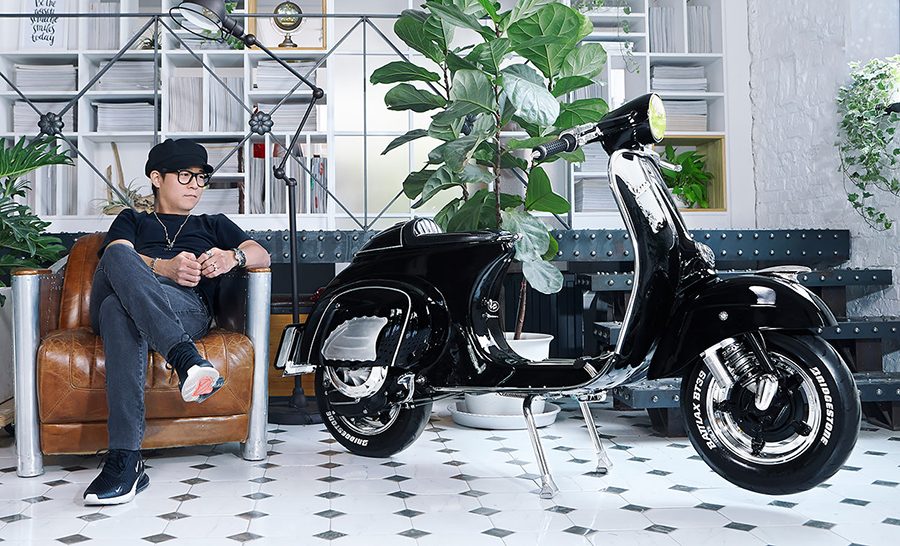 Custom Vespa Scooter 7 拷貝