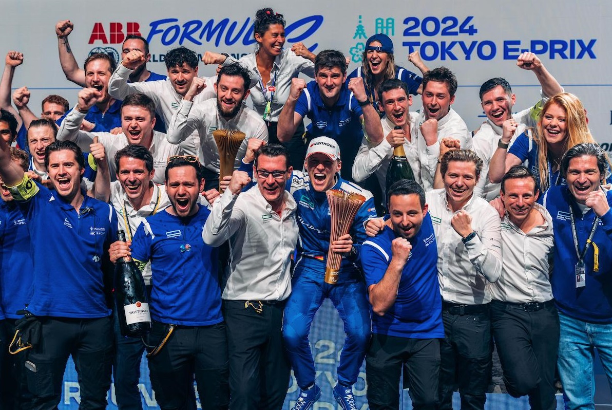 圖2 Maserati Msg 車隊於 2024 Formula E 東京賽事奪冠